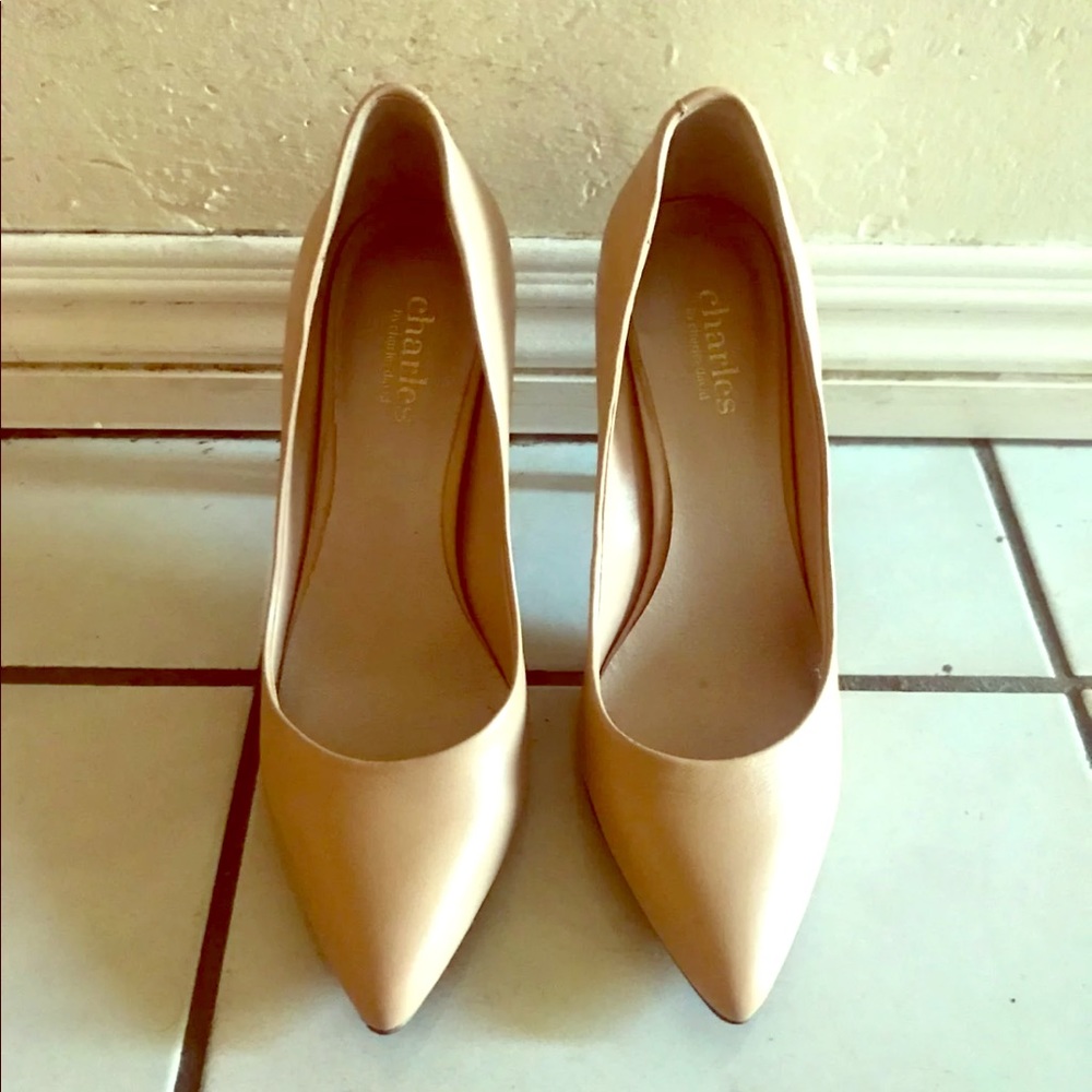 Charles David pointy heels